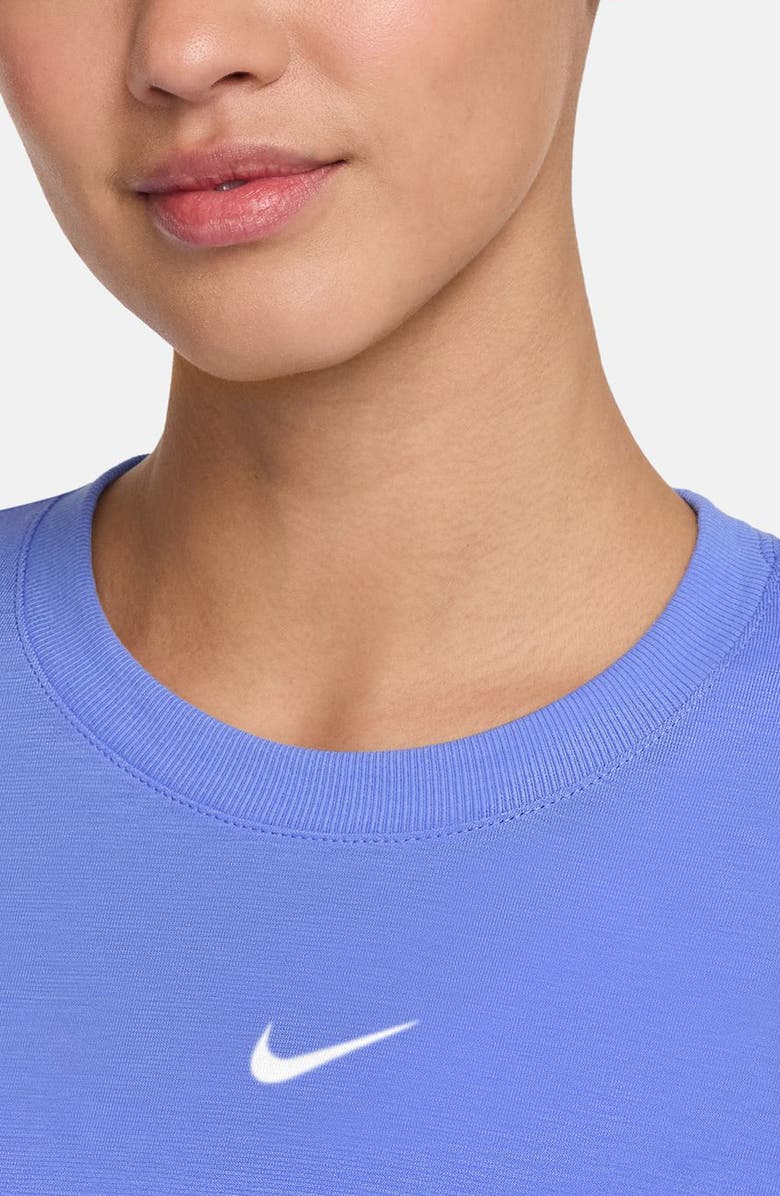 Nike One Relaxed Dri-FIT T-Shirt, Alternate, color, Saphre/ White