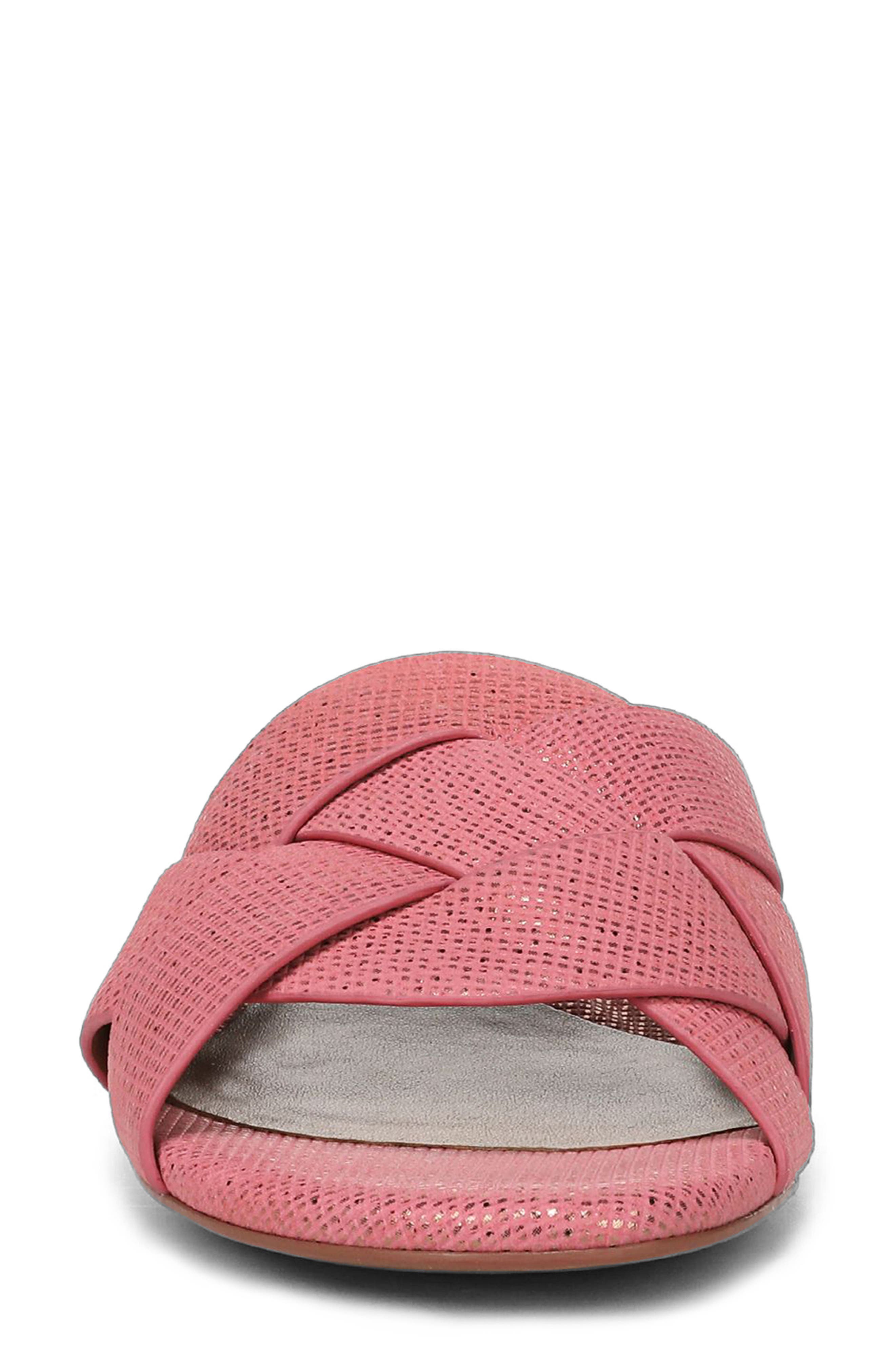 Naturalizer Morena Slide Sandal, Alternate, color, Sunset Coral Pink