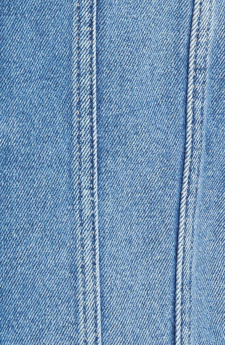 Topman Griffin Denim Jacket, Alternate, color, 