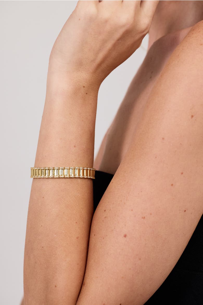 Demi Cuff Earring, Alternate, color, Yellow Gold