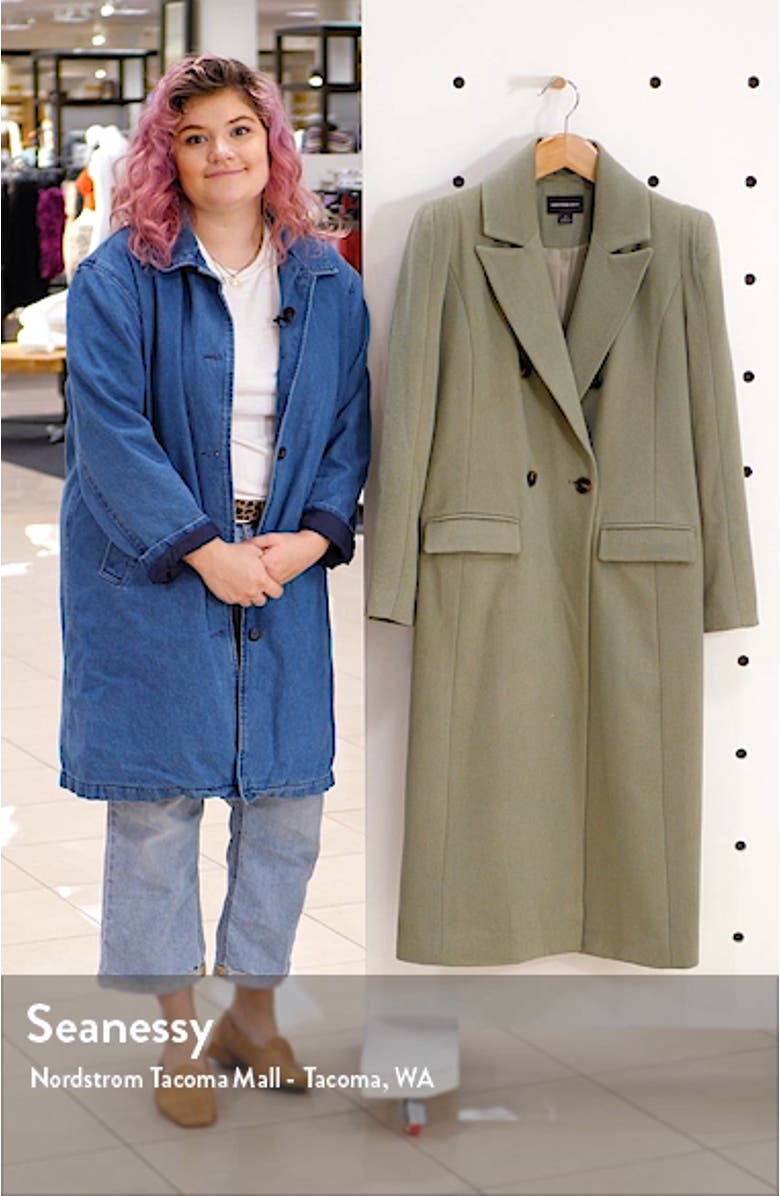 Long Double Breasted Coat, sales video thumbnail