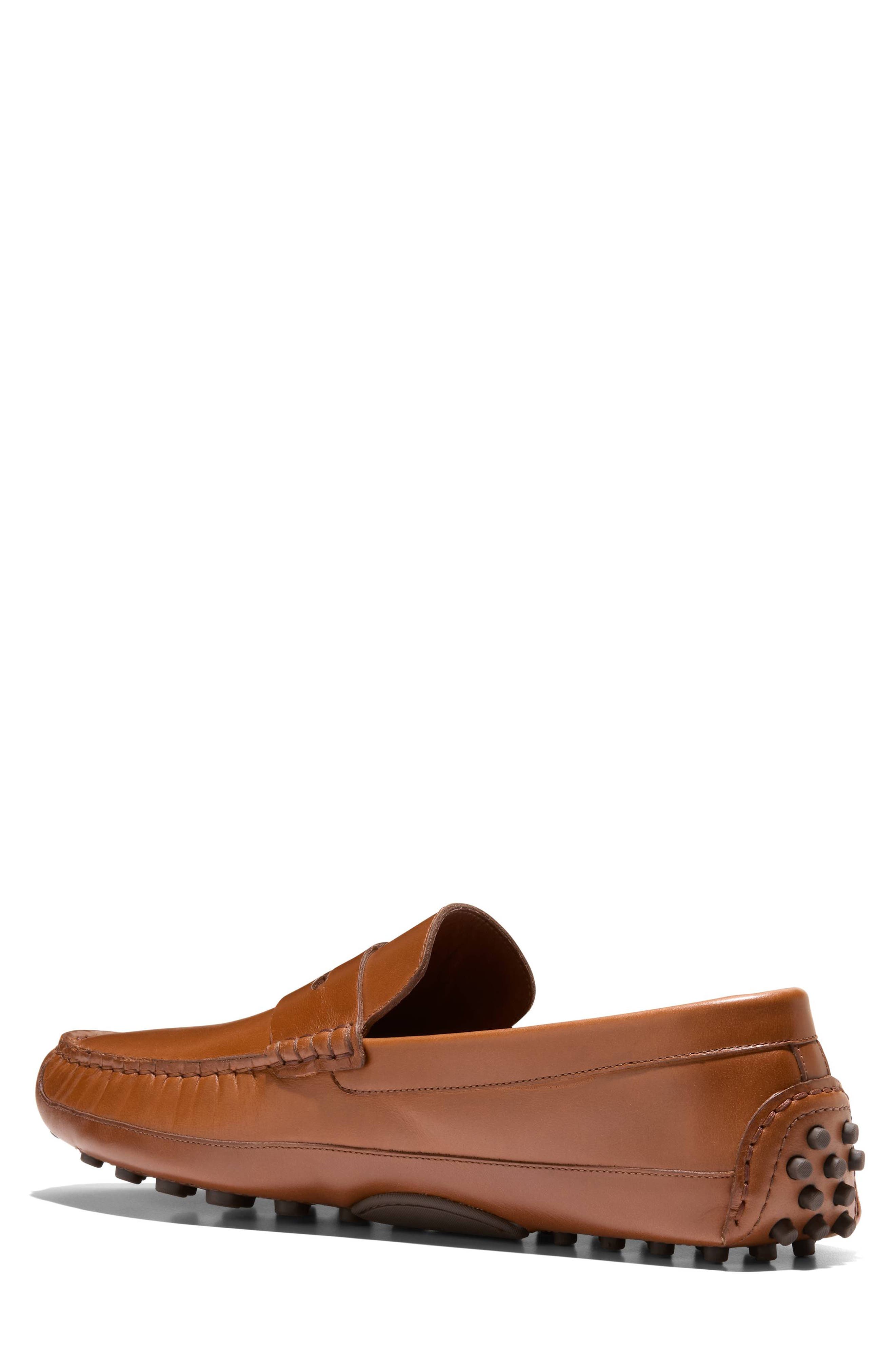 Davies Grand Penny Driving Loafer, Alternate, color, CH BRITISH TAN / CH JAVA