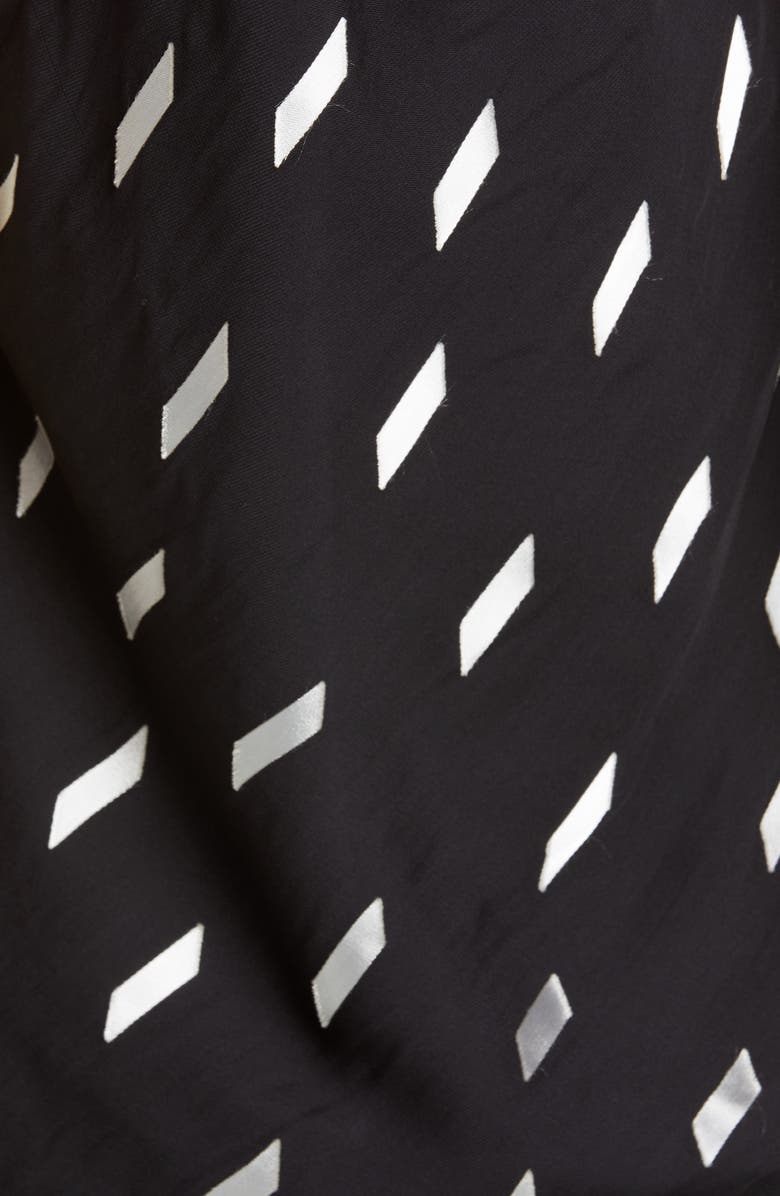 Alice + Olivia Harmon Racerback Silk Blend Tank Top, Alternate, color, 