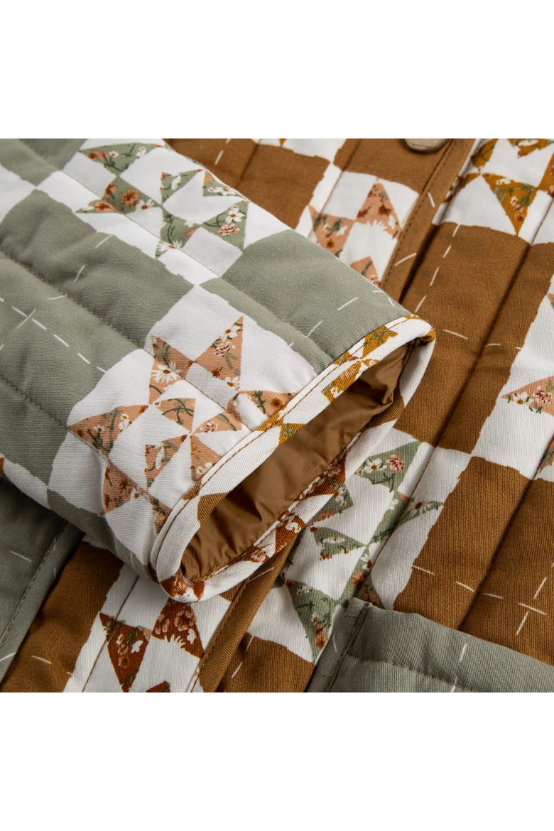 Quilted Coat, Alternate, color, Quilt