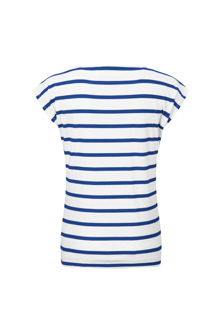 Bowe Striped Jersey T-Shirt, Alternate, color, Mazarine Blue