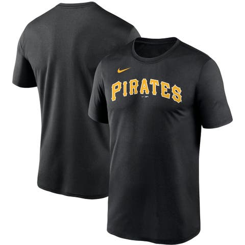 Men's Nike Black Pittsburgh Pirates Wordmark Legend T-Shirt