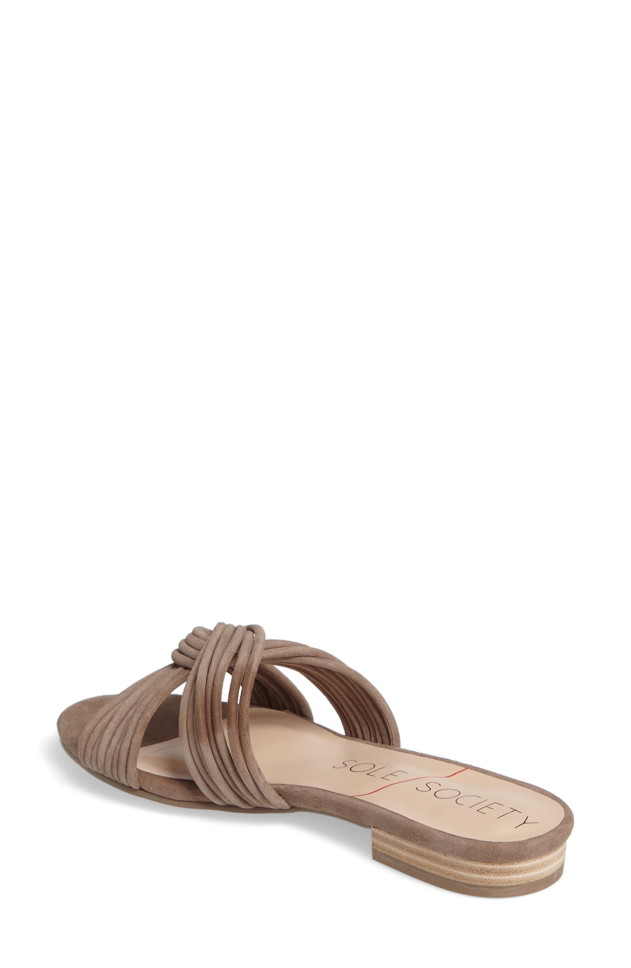 Sole Society Dahlia Flat Sandal, Alternate, color, 