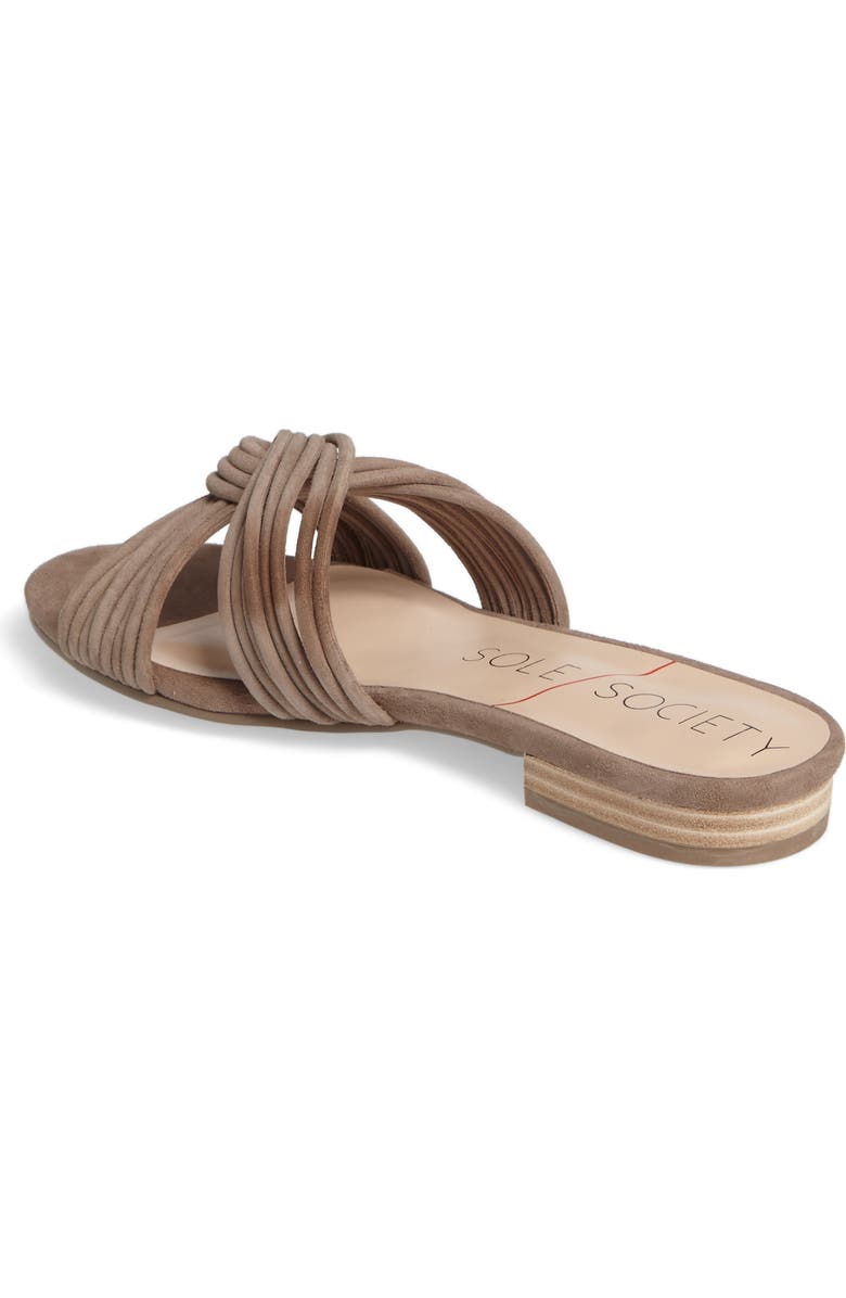 Sole Society Dahlia Flat Sandal, Alternate, color,