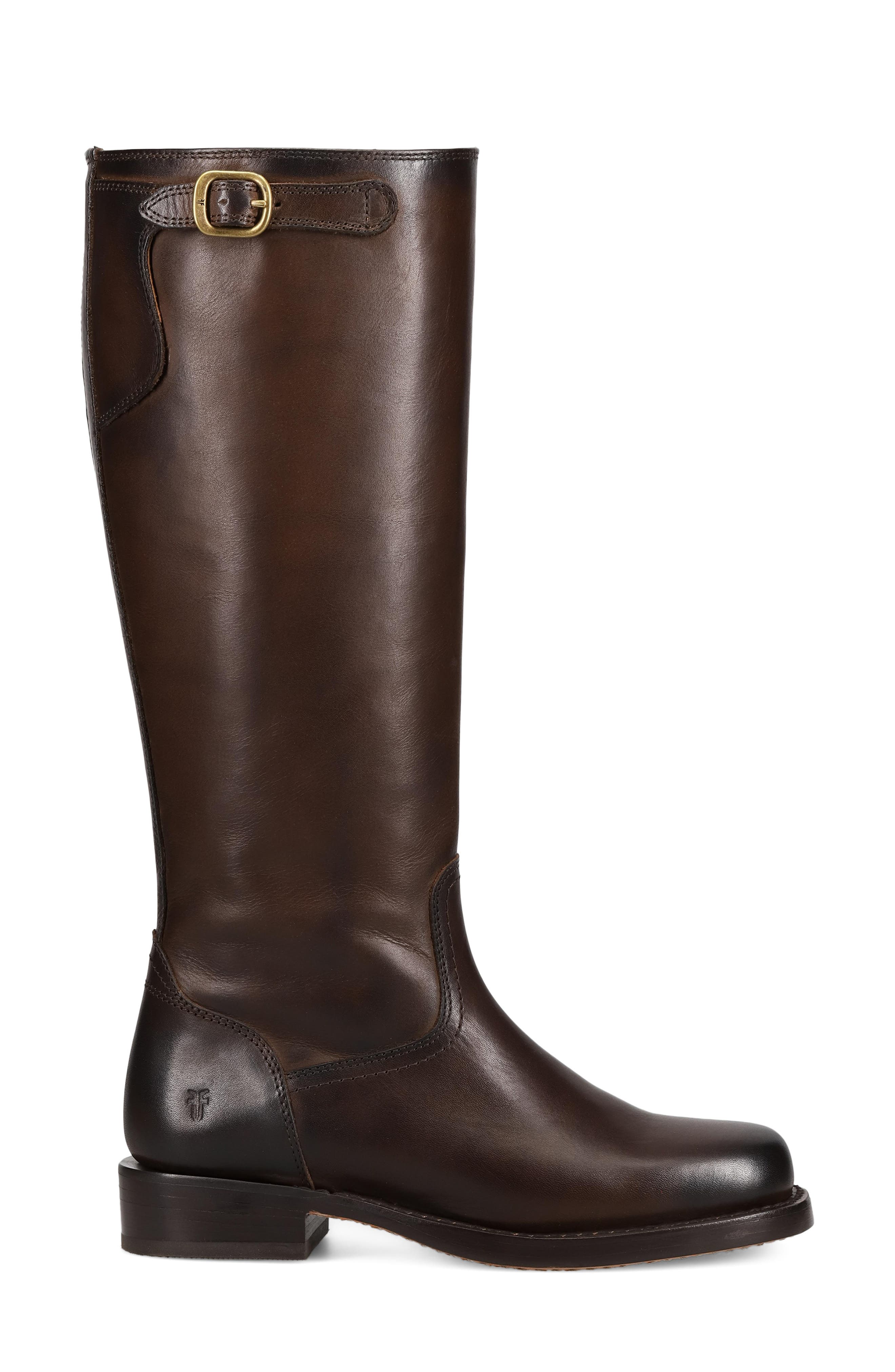 Campus Knee High Riding Boot, Alternate, color, CHOCOLATE