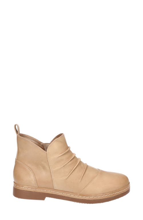 Bella Vita Raquel Womens Leather Padded Insole Booties In Brown
