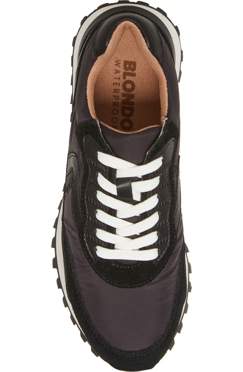 Blondo Lois Retro Waterproof Running Sneaker, Alternate, color, Black Multi