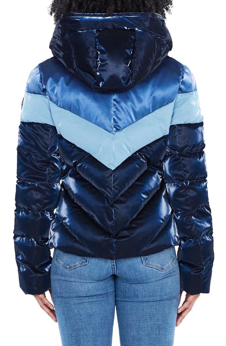 Woodpecker Robin Water Resistant Hooded Quilted Puffer Jacket, Alternate, color, 