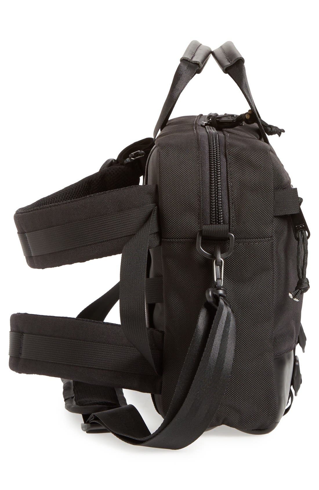 Commuter Briefcase, Alternate, color, BALLISTIC BLACK