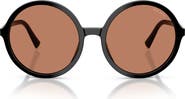 Miu Miu 59mm Round Sunglasses