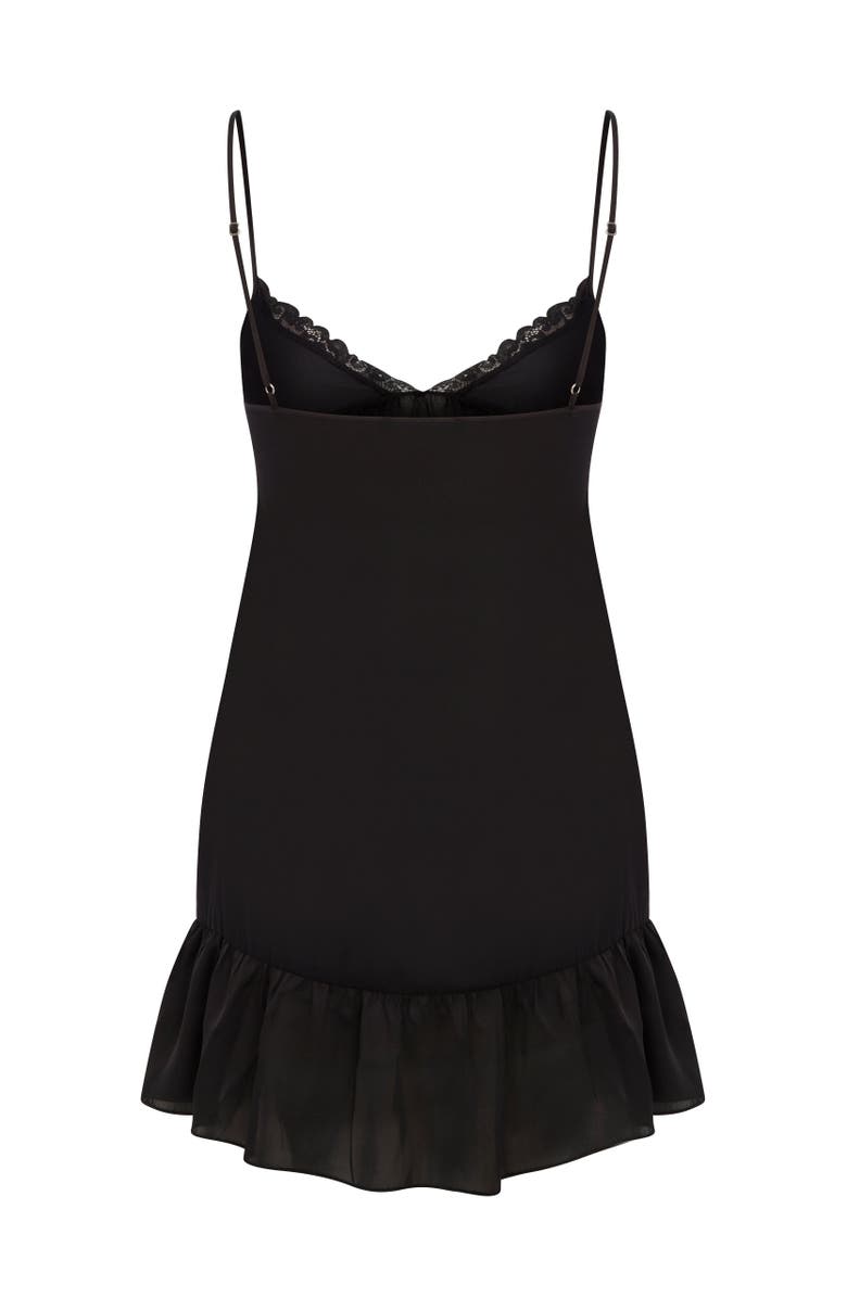 House Of Silk Audrey Babydoll, Alternate, color, Black