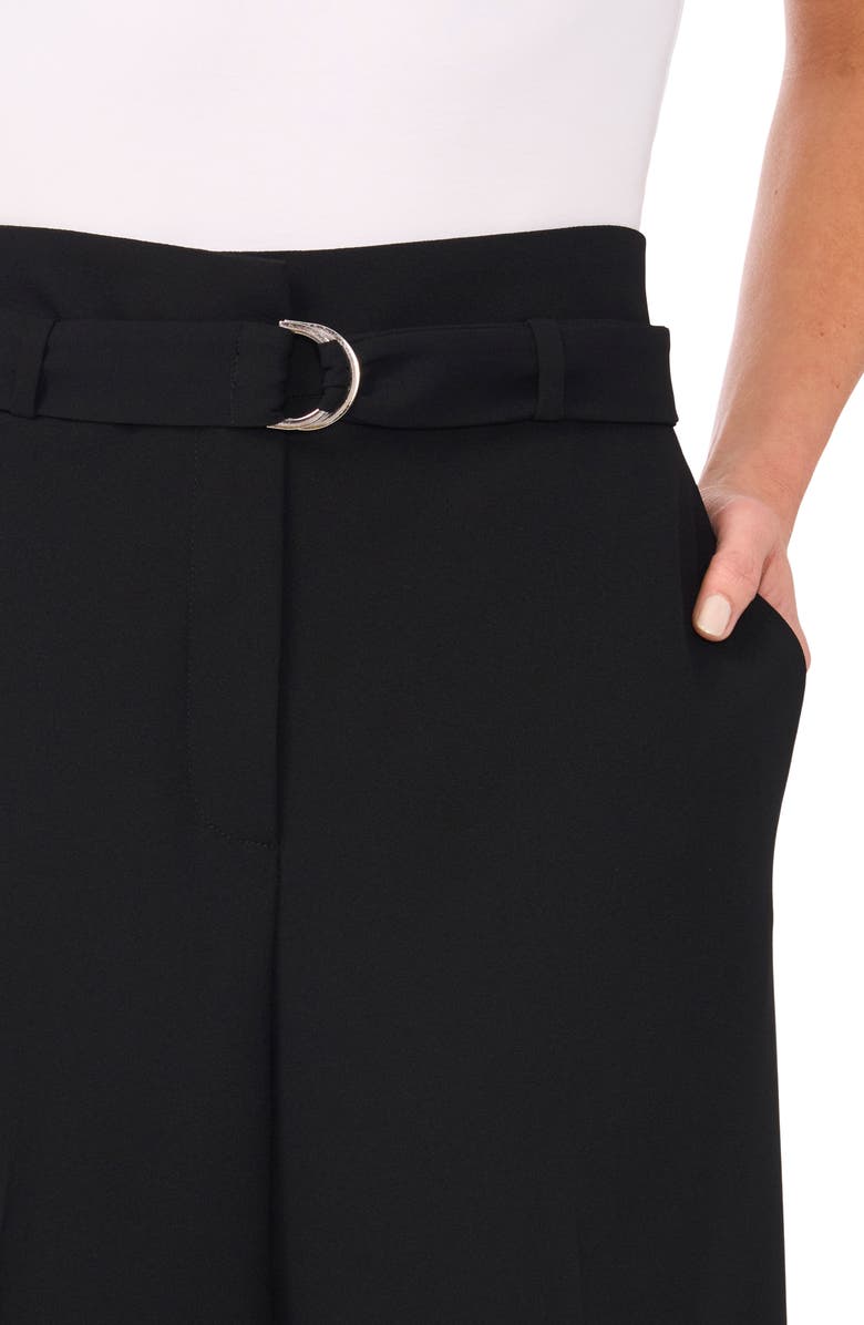 CeCe Belted High Waist Wide Leg Pants, Alternate, color,