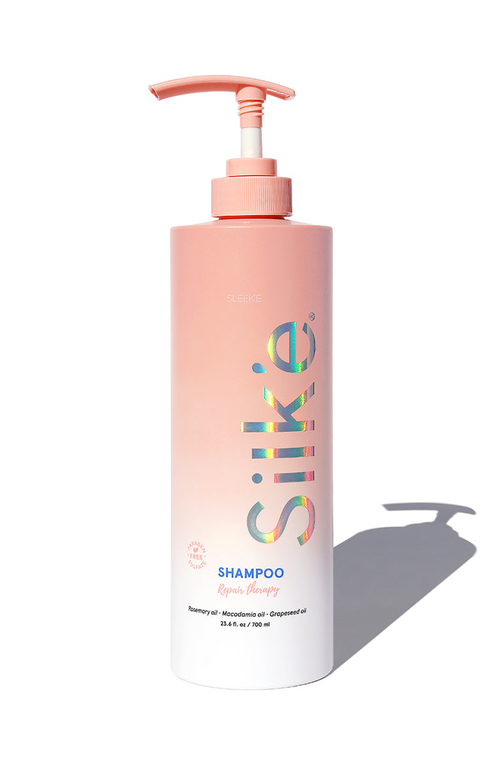 Sleeke Hair Silk'e Repair Therapy Shampoo In Light Pink