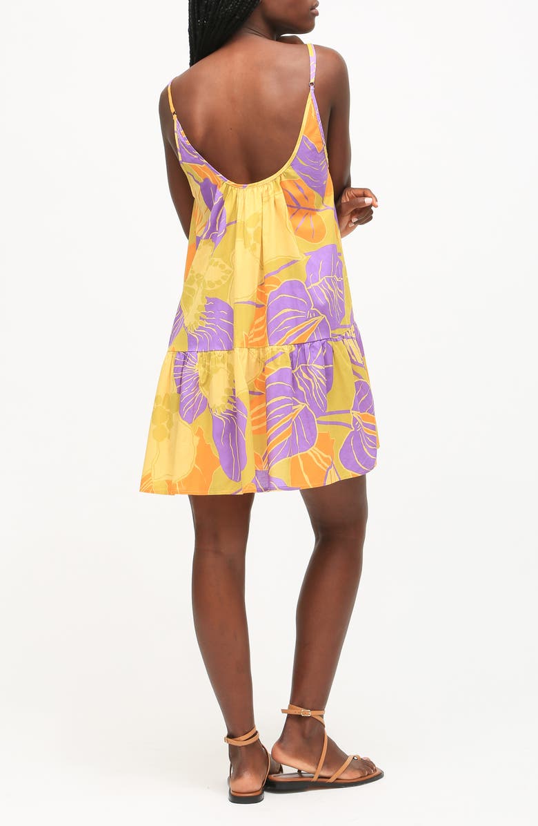 Electric & Rose Sofia Floral Cotton Minidress, Alternate, color, 