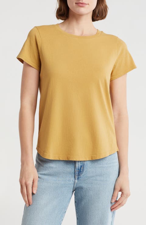HIGH 売れ筋商品|||ハイ Tシャツ トップス レディース Tops Yellow Women's Yellow Tops | Nordstrom
