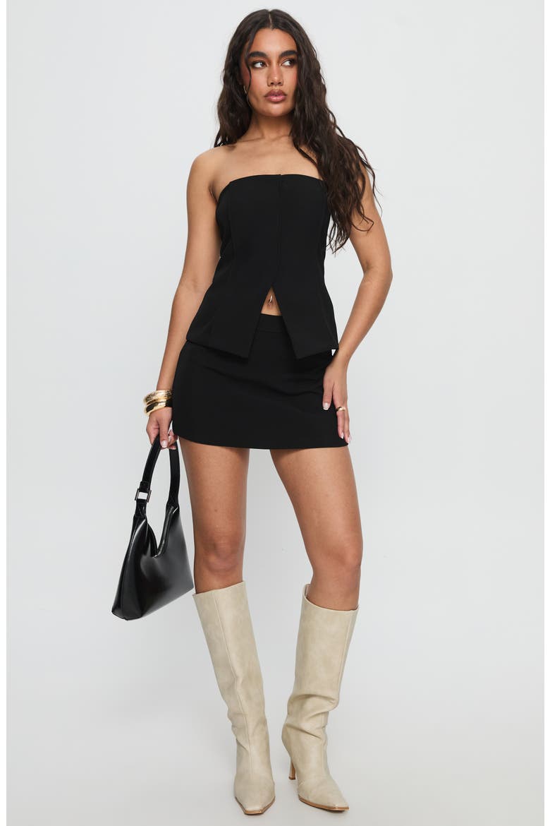 Full Disclosure Skort, Alternate, color, BLACK