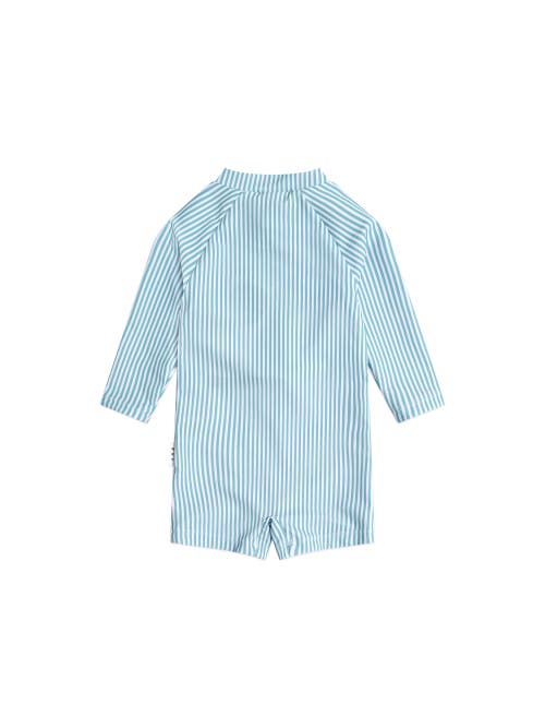 Huxbaby Huxbear Stripe Swimsuit Shortie In Green