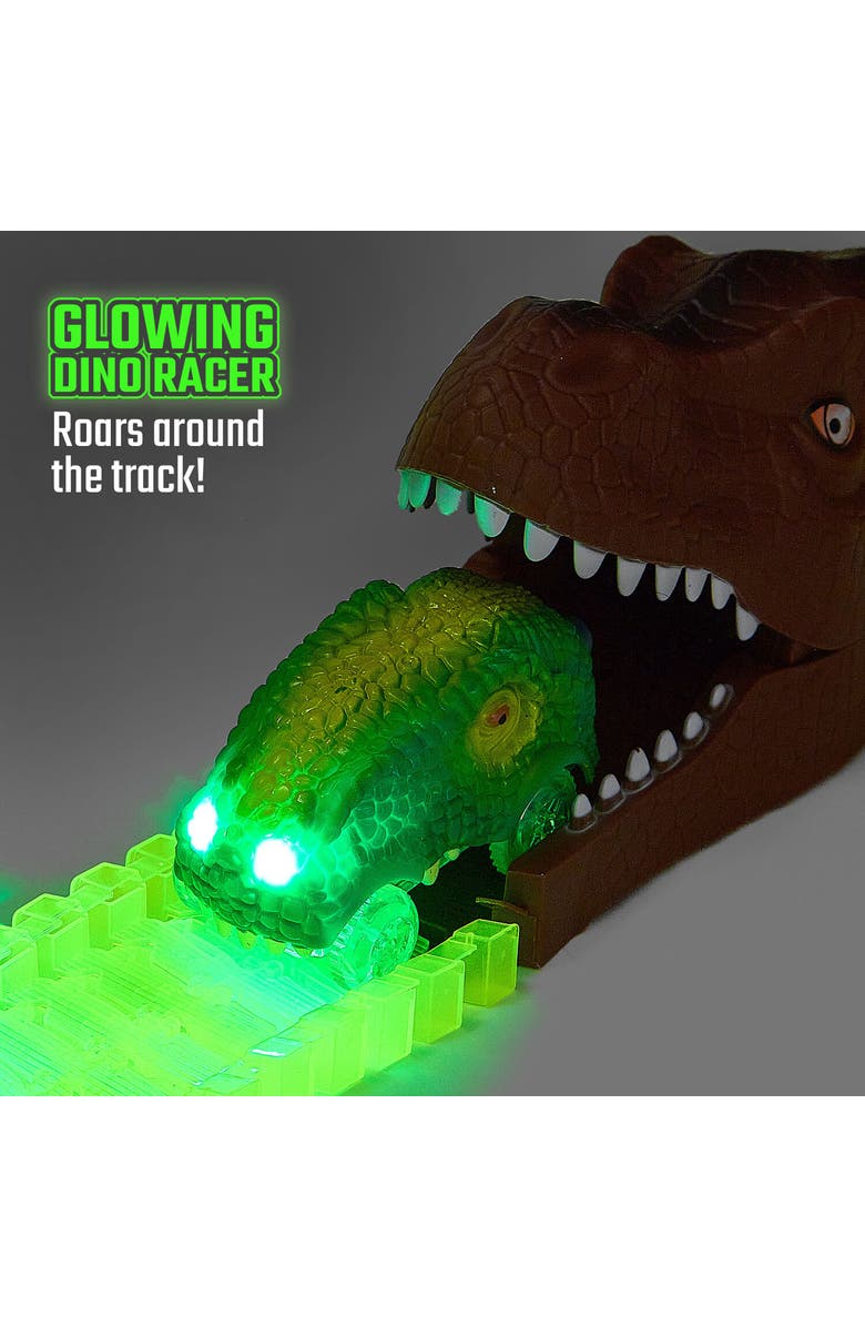 JitteryGit Dino-Track-Escape, Alternate, color, Green