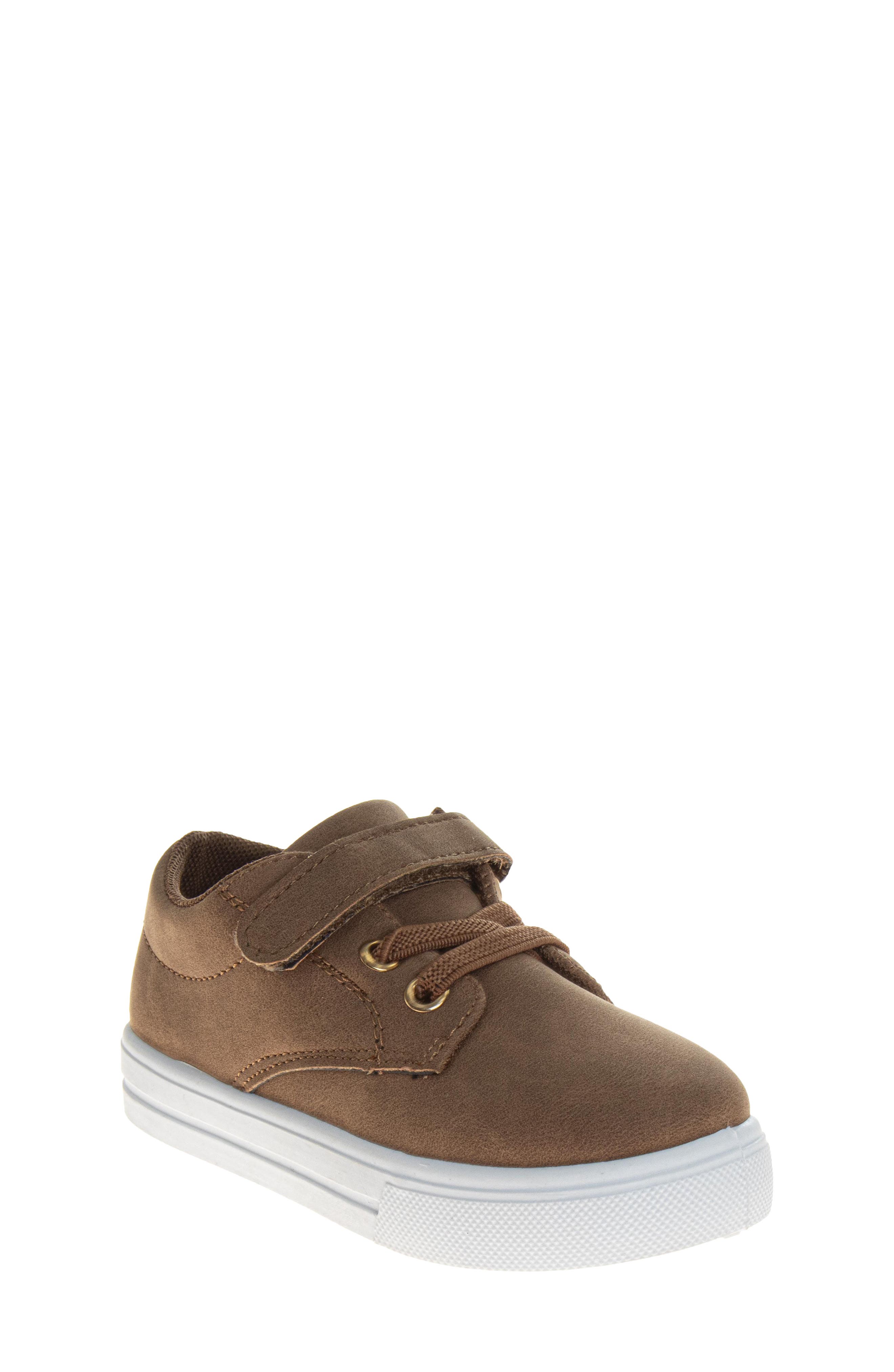 Kids' French Toast Lace-Up Shoe, Main, color, LIGHT BROWN
