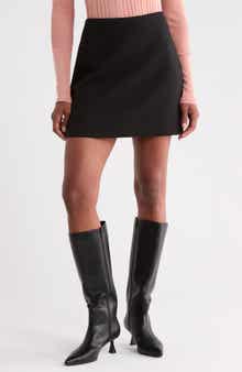 Twill Miniskirt