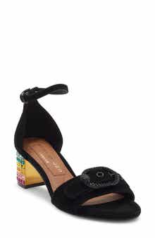 Kurt Geiger London Mayfair Eagle Crystal Heel Sandal