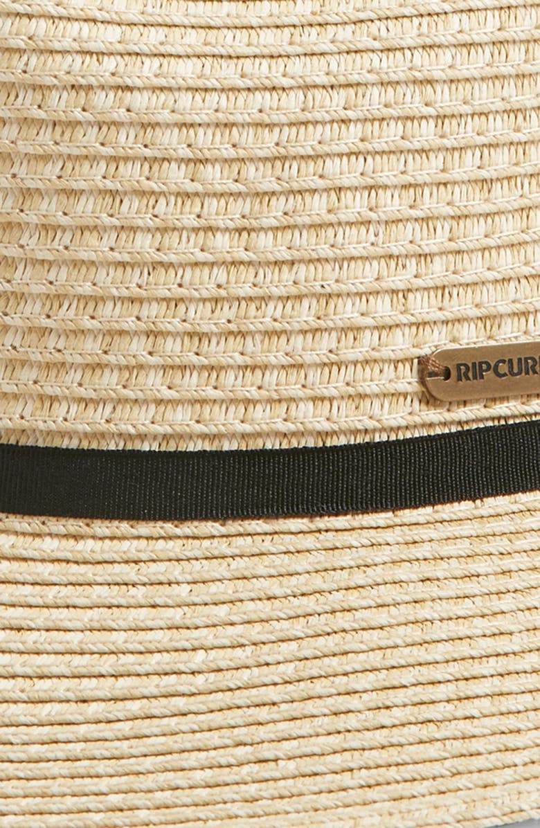 Rip Curl Classic Surf Straw Panama Hat, Alternate, color, Natural