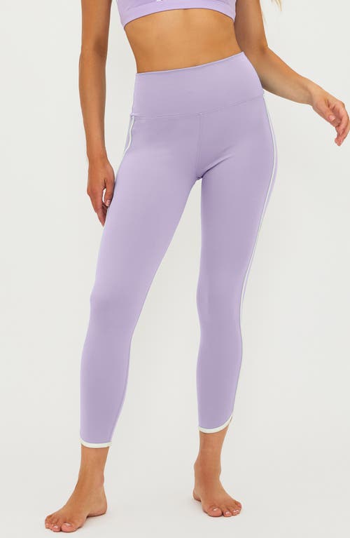 BEACH RIOT BEACH RIOT NELLA SIDE STRIPE ANKLE LEGGINGS