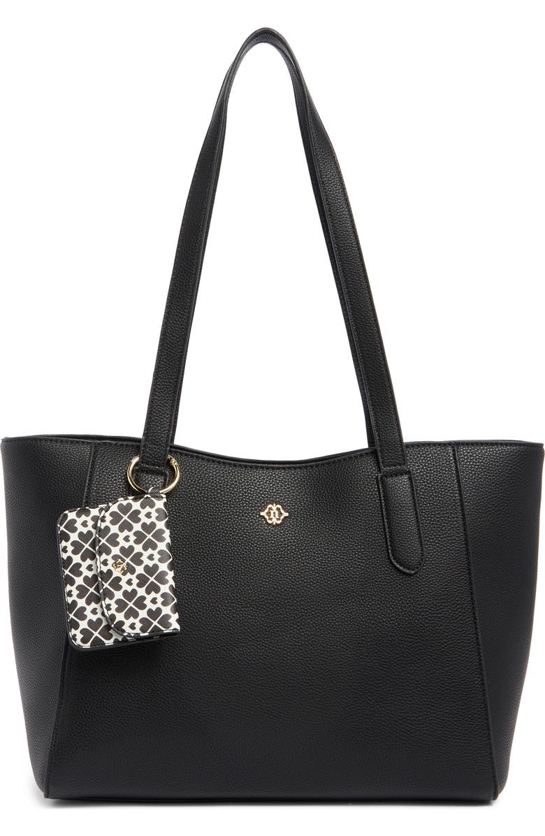 Nanette Lepore Three Piece Tote, Baguette & Card Wallet Set, Main, color,