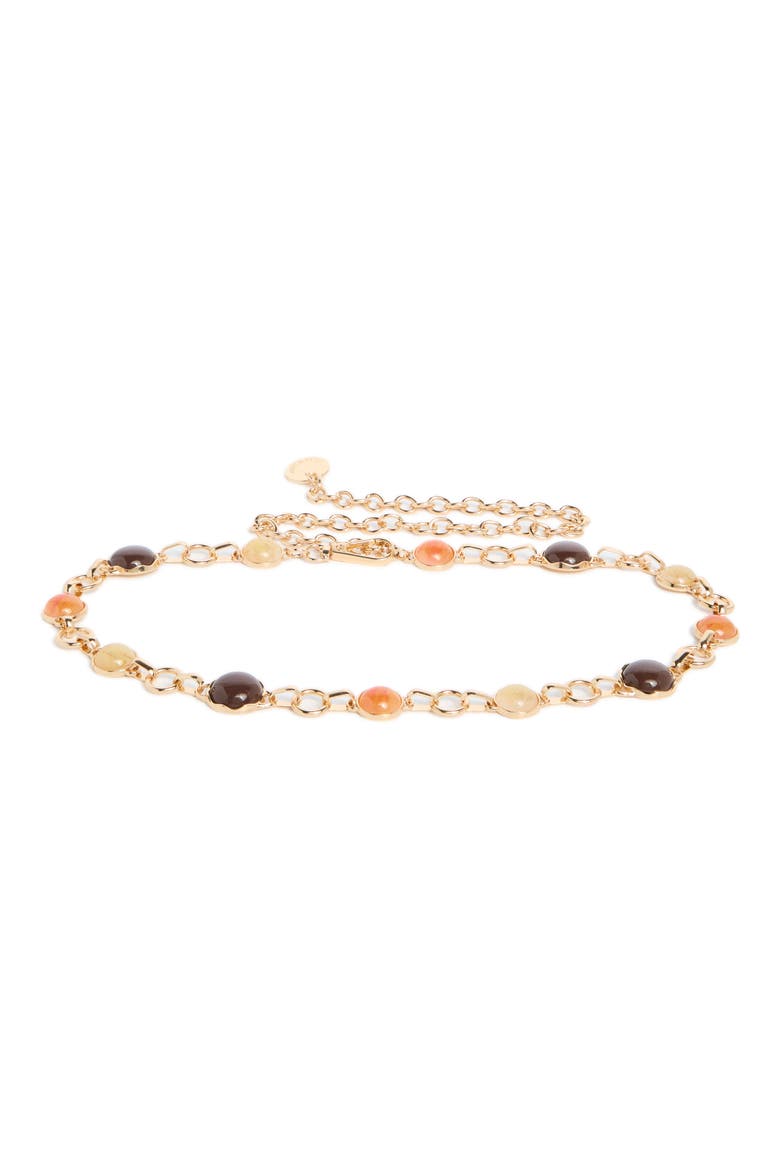 Crystal Chain Belt, Main, color, MULTI-GOLD