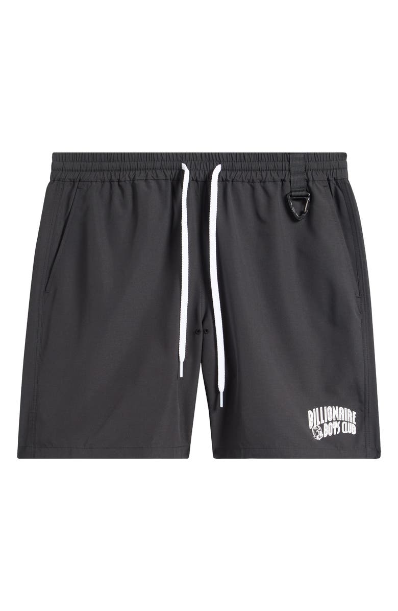 Billionaire Boys Club BB Curve Drawstring Shorts, Alternate, color, Black