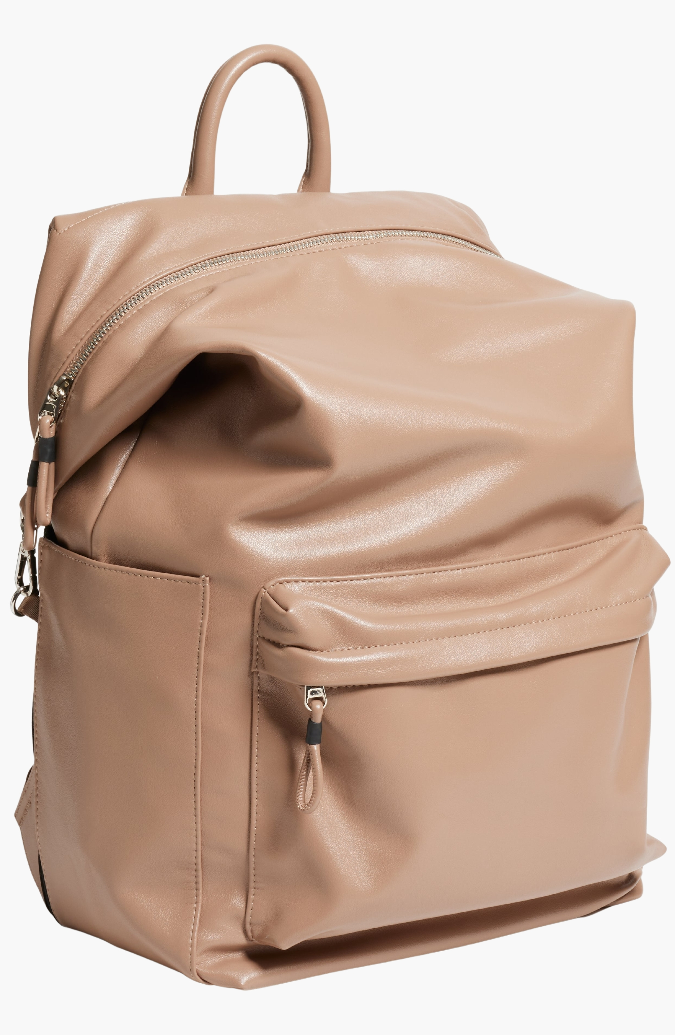 Karma Large Faux Leather Backpack, Alternate, color, Mushroom