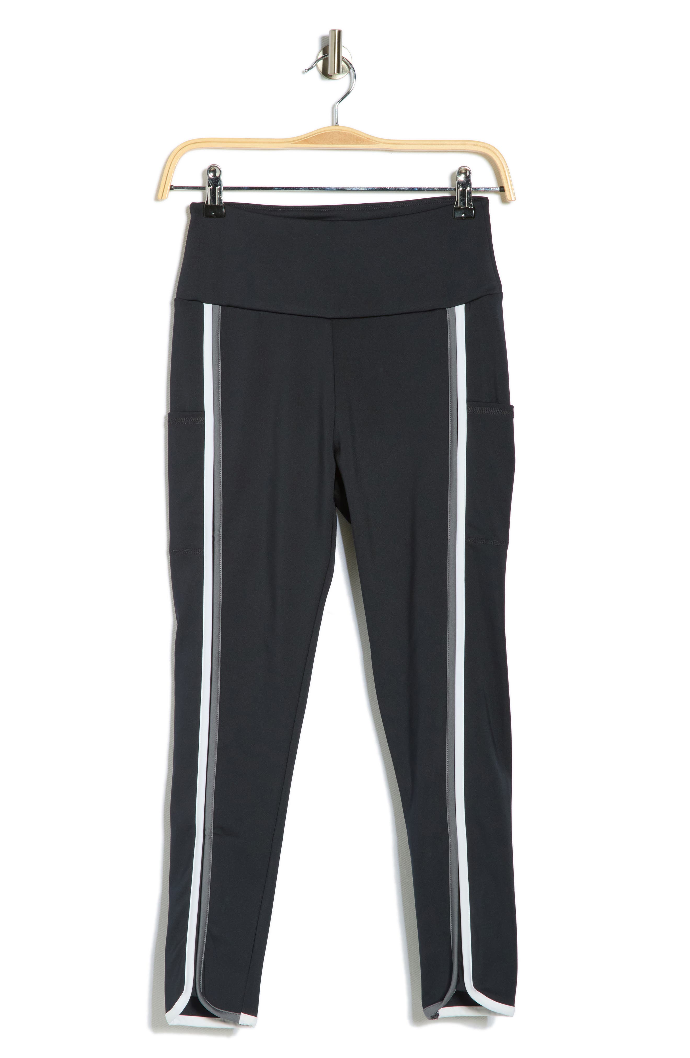 ORIGINAL PENGUIN GOLF High Waist Side Stripe Leggings