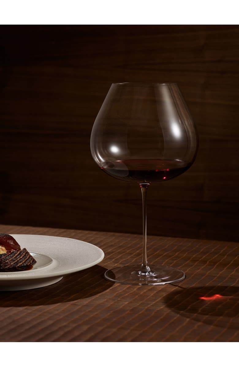 Orrefors Frantzén Set of 2 Handmade Mature Wine Glasses, Alternate, color, Clear