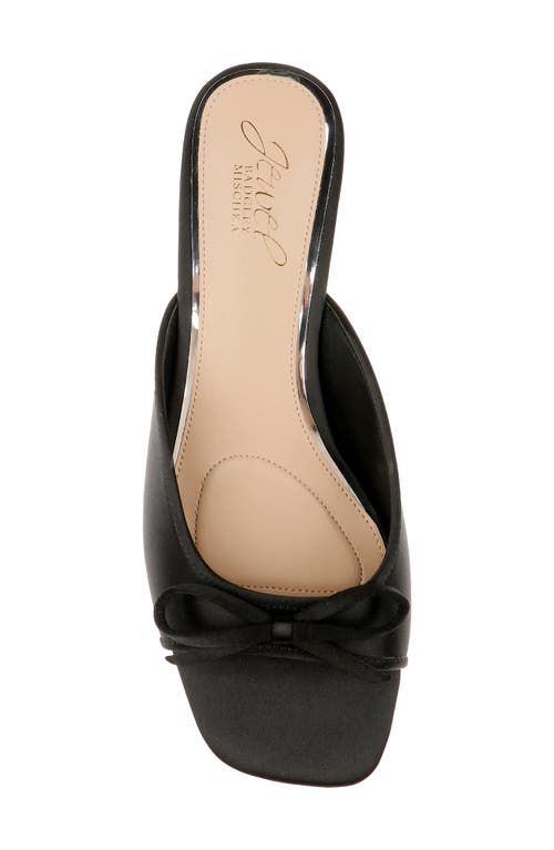 Jewel Badgley Mischka Felisha Kitten Heel Slide Sandal In Black