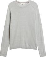 Jack Victor Cormack Long Sleeve Crewneck Linen & Silk Pullover