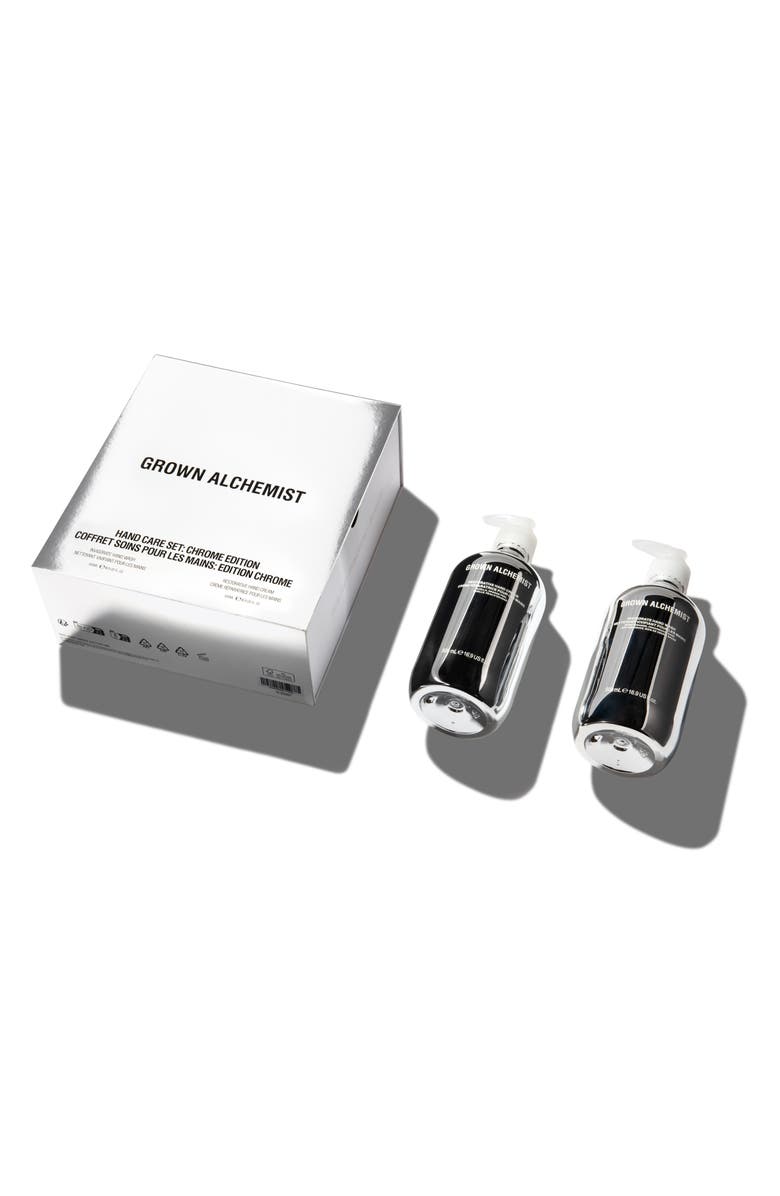 GROWN ALCHEMIST Hand Care Set: Chrome Edition $110 Value, Main, color,