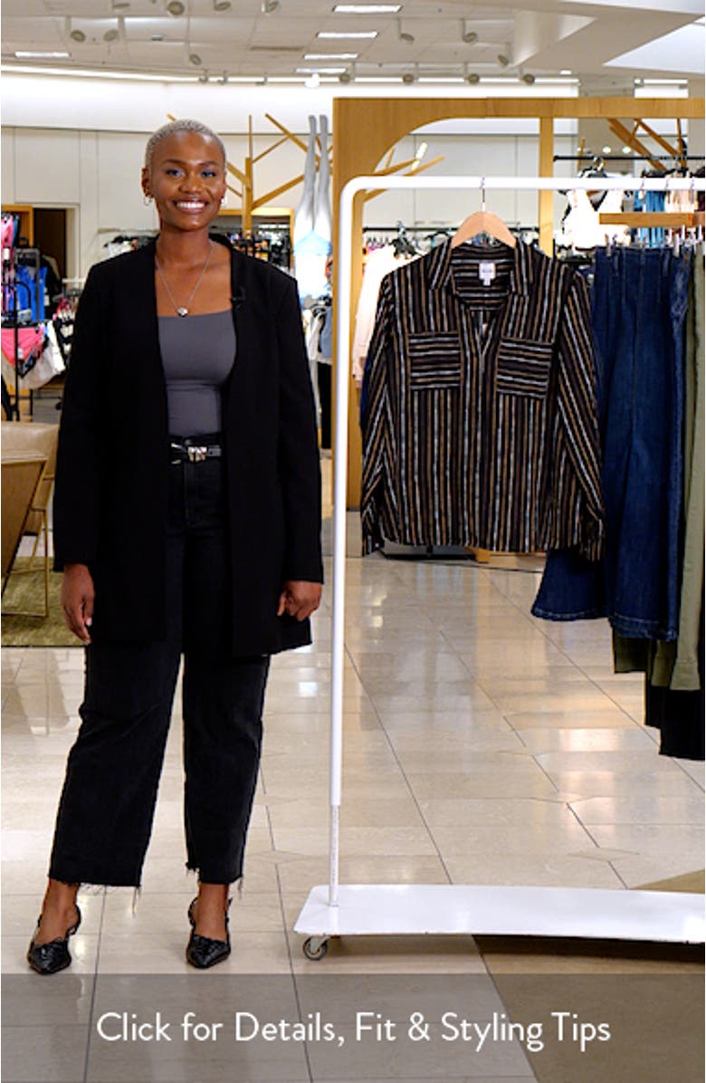 Painted Stripe Button-Up Shirt, sales video thumbnail