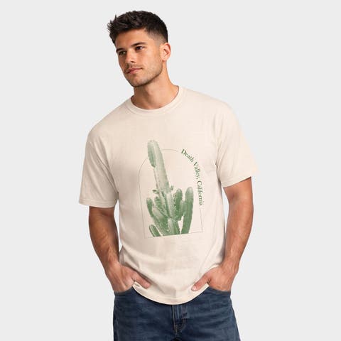 Death Valley California Cactus Garment Dyed T-Shirt