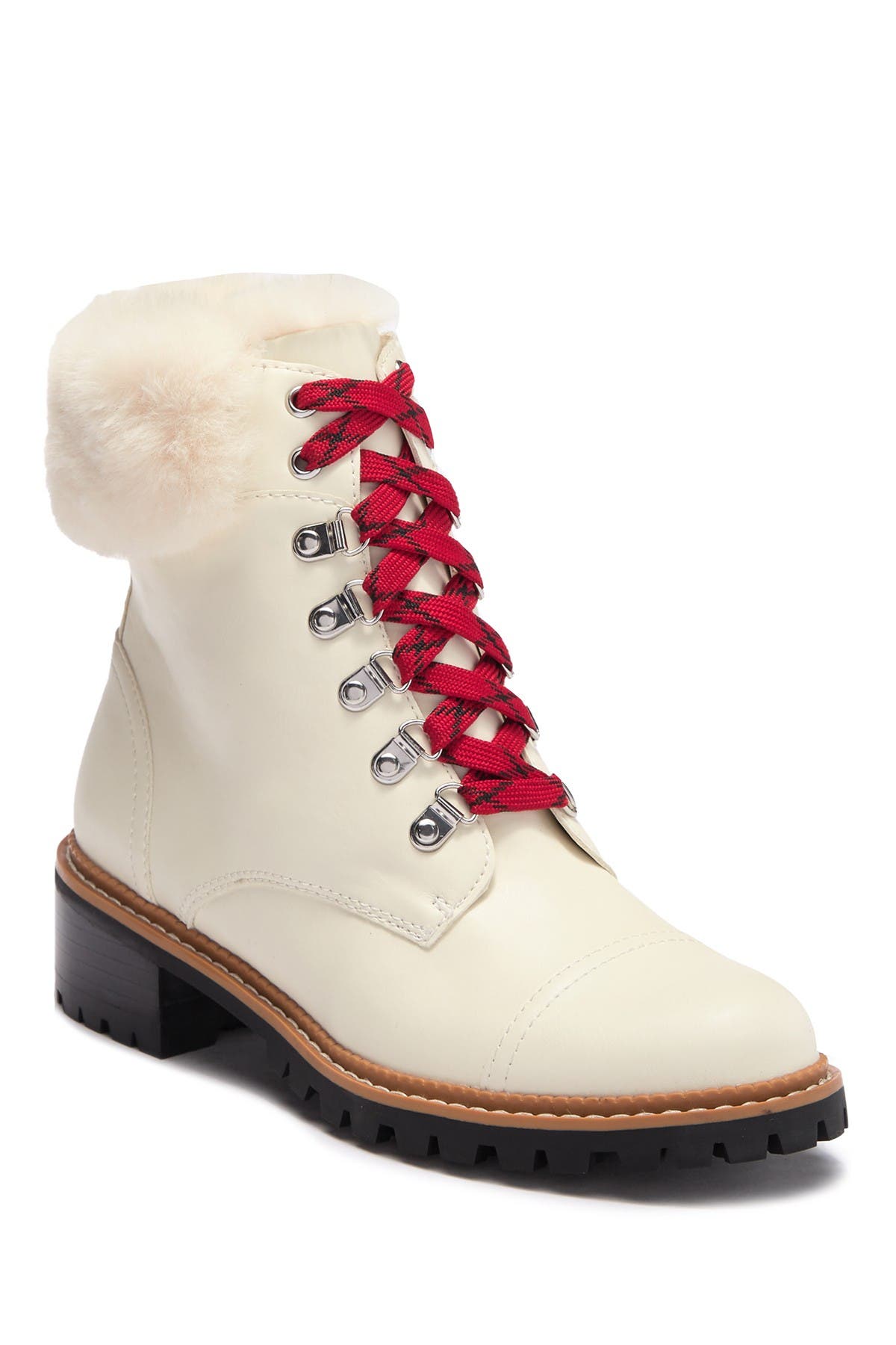 Abound Georgie Faux Fur Lined Hiker Boot, Main, color, 