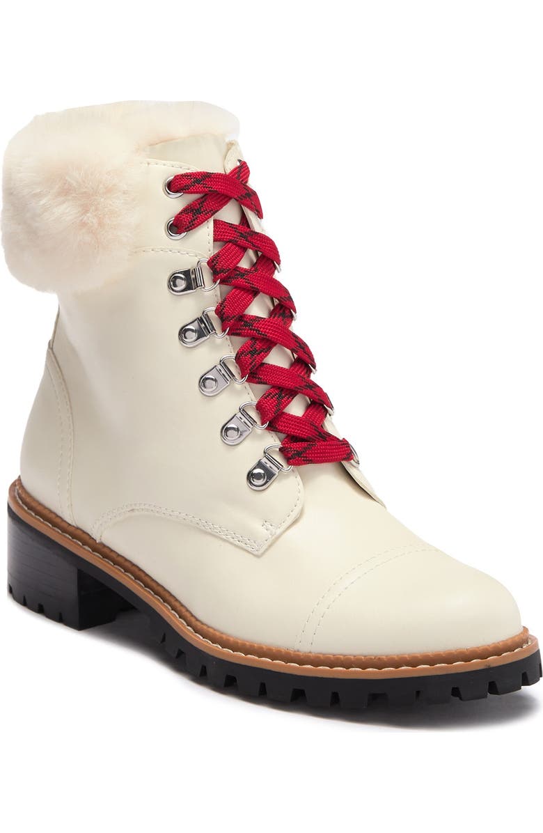 Abound Georgie Faux Fur Lined Hiker Boot, Main, color,