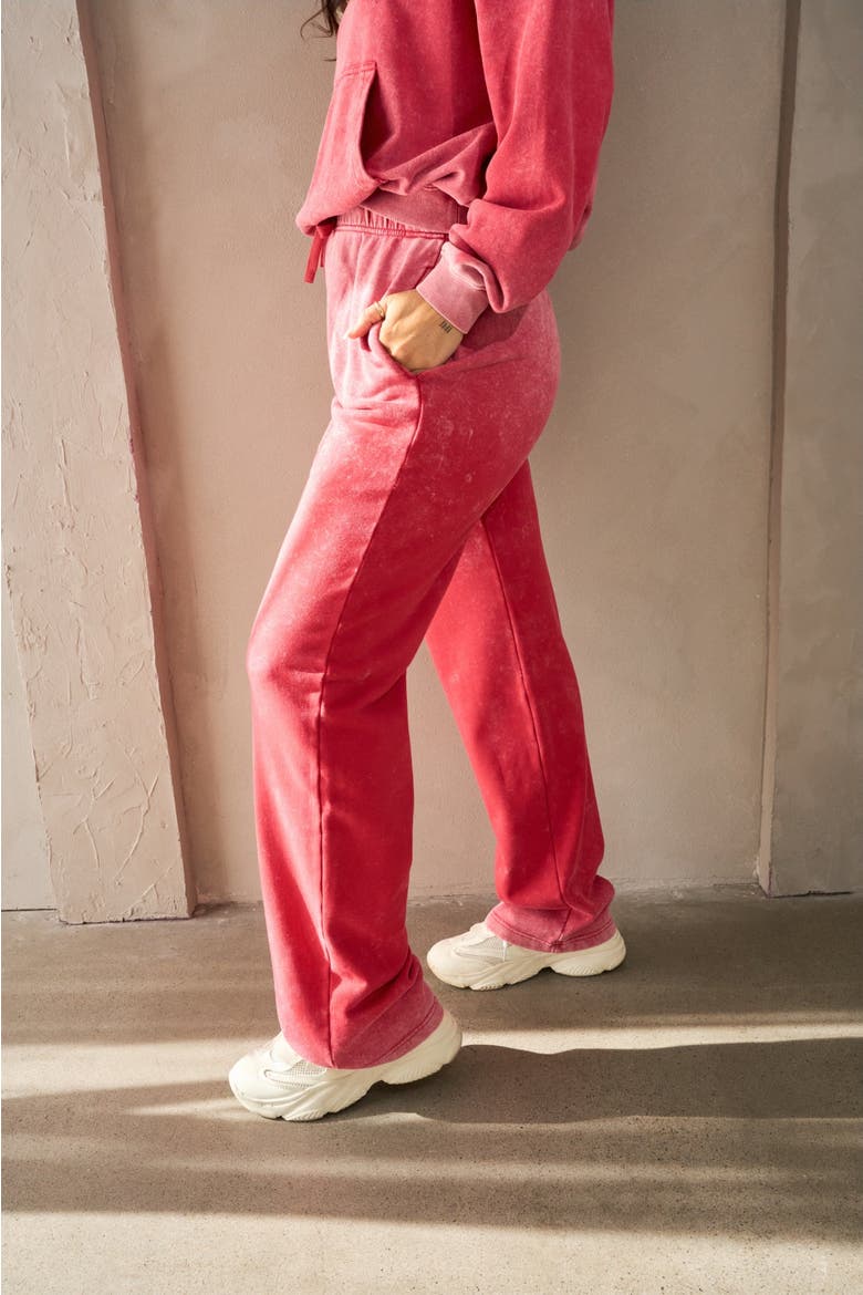 Homebody Women's Trouser, Alternate, color, Hot Pepper Washed