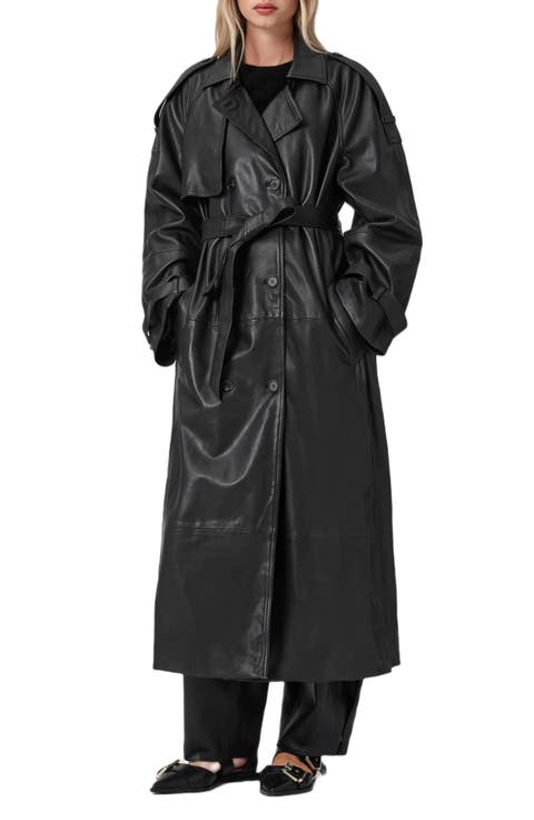 Reed Leather Trench