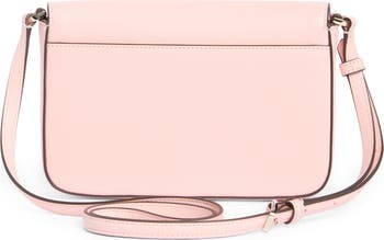 envelope flap leather crossbody bag