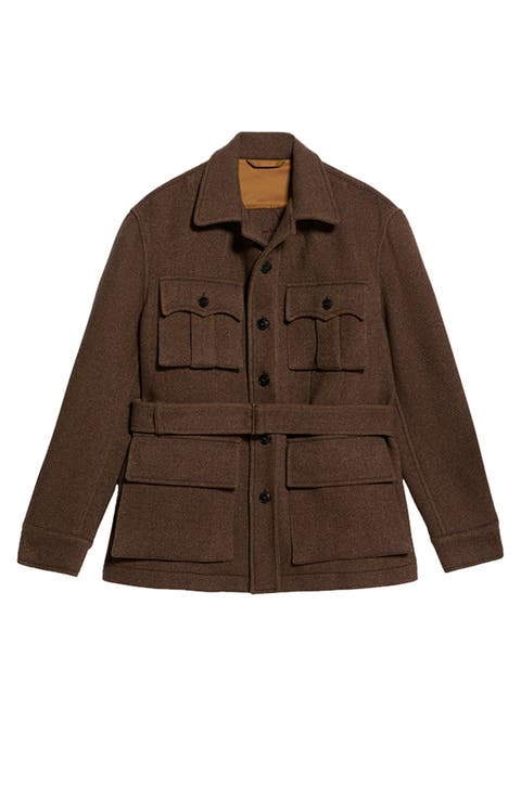 Carlo Sahariana Wool Jacket