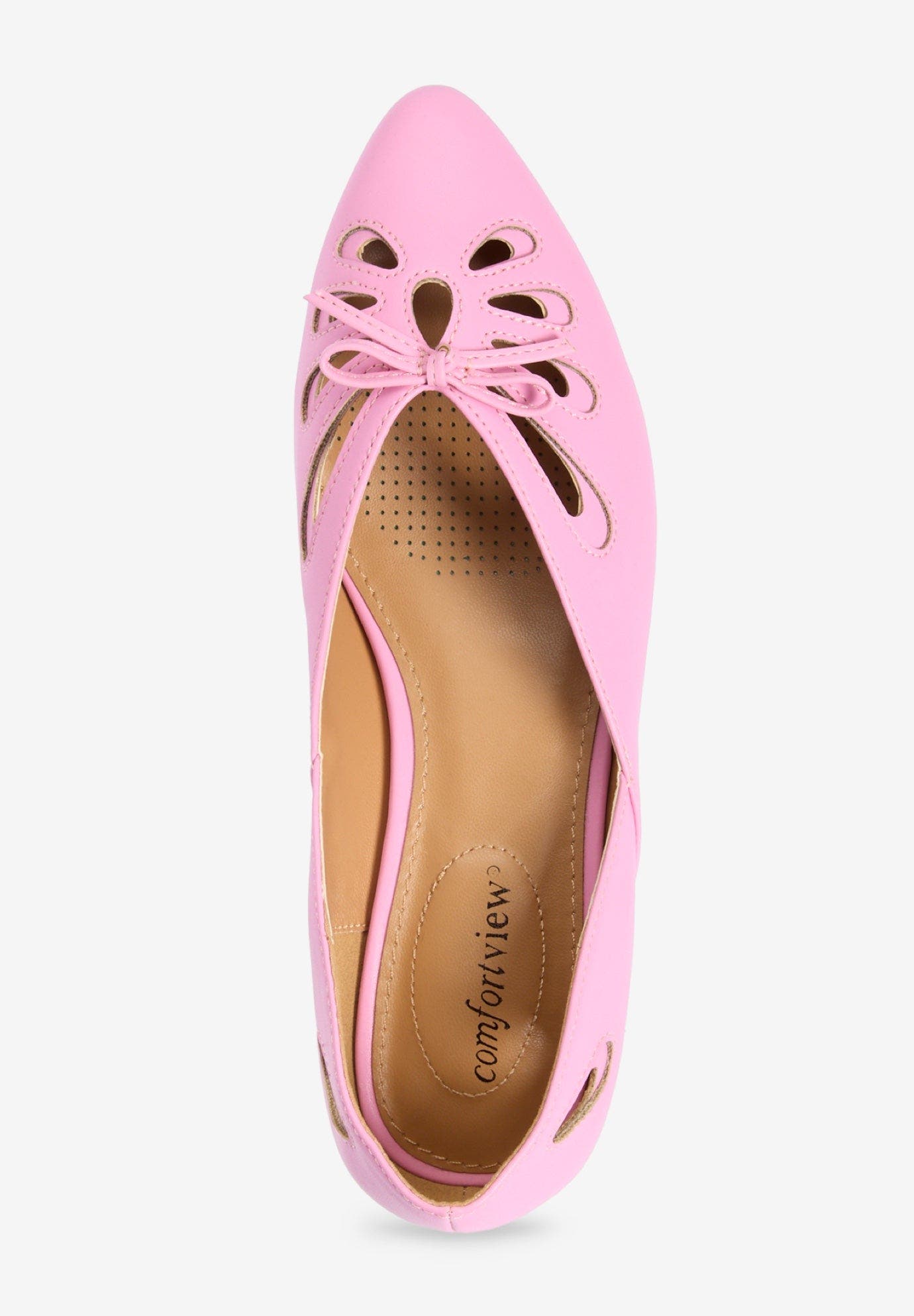 The Arabella Slip On Flat, Alternate, color, PINK