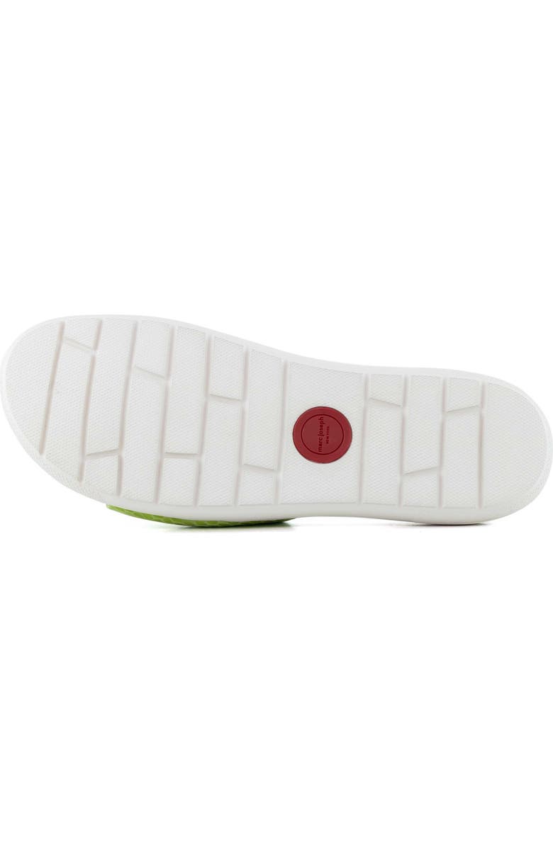 Marc Joseph New York Hudson Snakeskin Embossed Slide Sandal, Alternate, color, Lime Snake